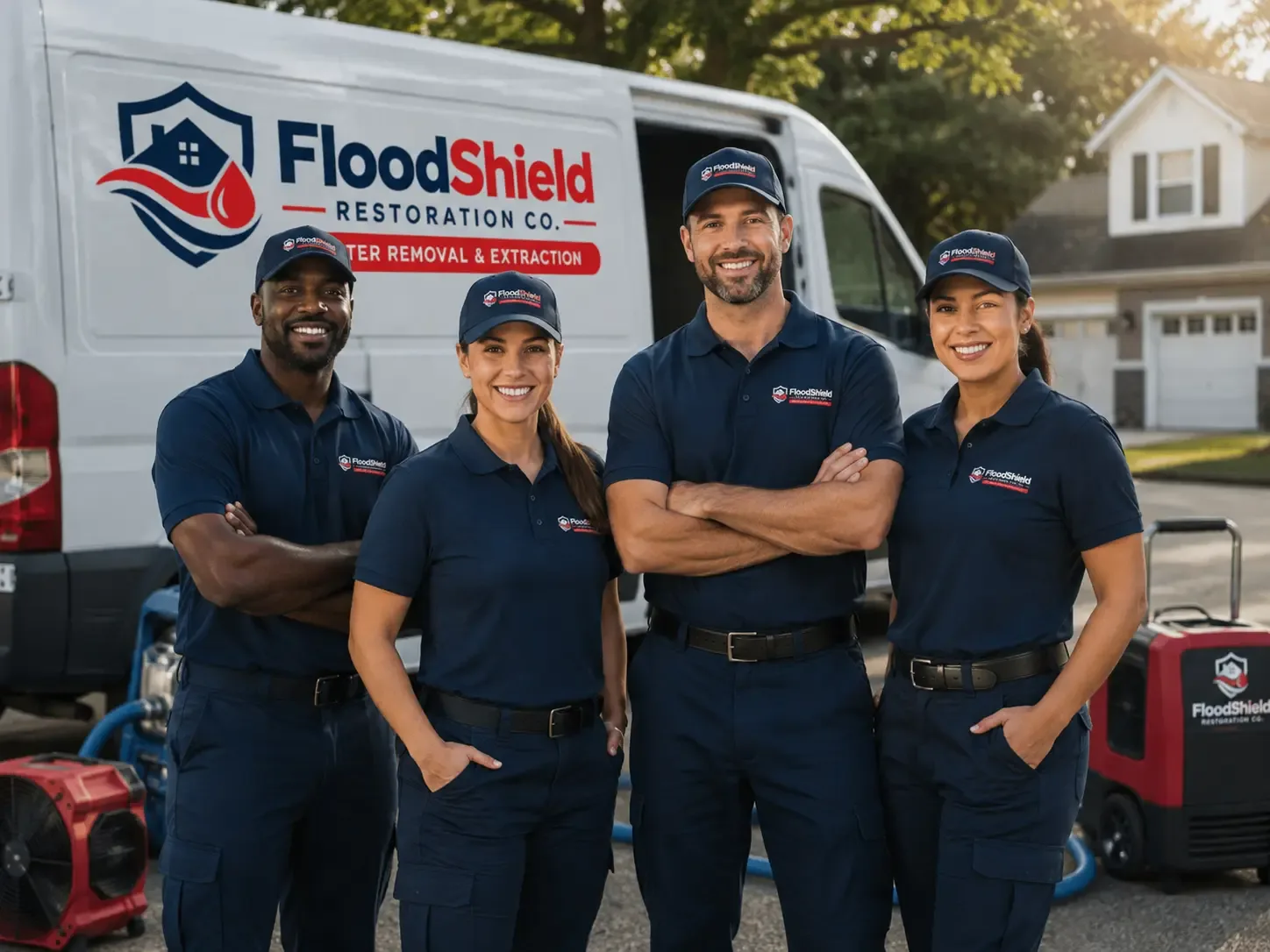 Flood Damage Restoration company in New Town, ND